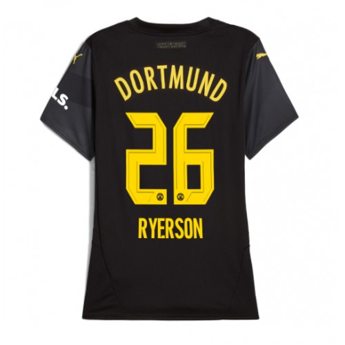 Borussia Dortmund Julian Ryerson #26 Gostujuci Dres za Ženska 2024-25 Kratak Rukav